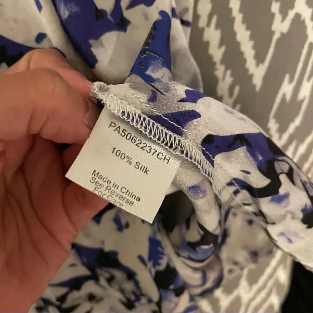 parker floral print slip dress - Picture 5 of 12